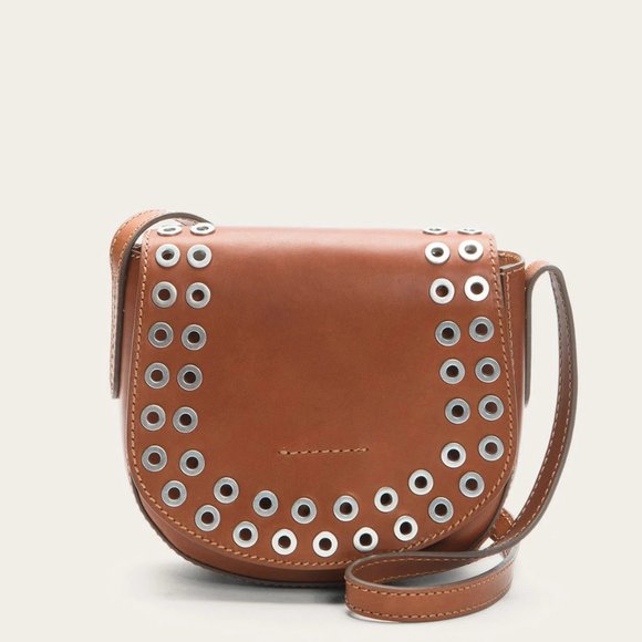 Frye Handbags - FRYE Cassidy Saddle Bag Crossbody Rust